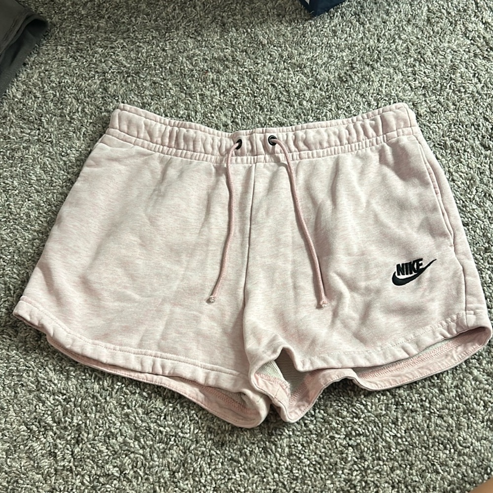 pink nike shorts
